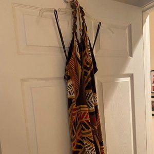 Apt. 9 Brown Multi-color Sundress - Size Large